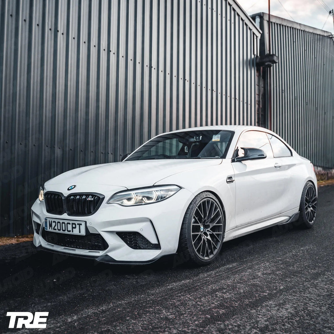 TRE - TRE Pre-preg Carbon Fibre CS Front  Splitter for BMW M2 Competition (2018-2021, F87)