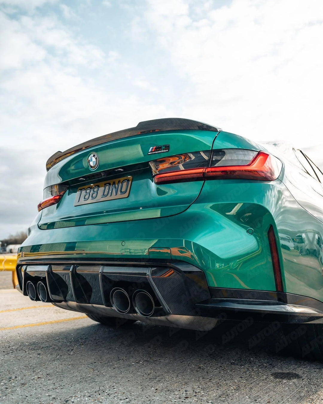 TRE - TRE Pre-preg Carbon Fibre CS Rear Spoiler for BMW 3 Series & M3 (2019+, G20 G80)