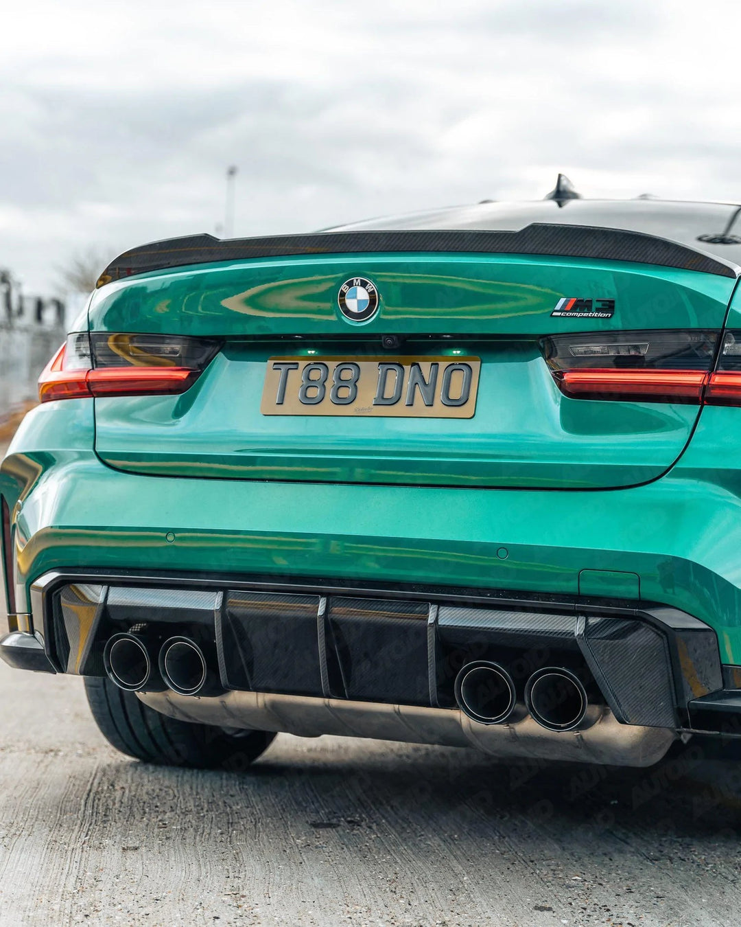 TRE - TRE Pre-preg Carbon Fibre CS Rear Spoiler for BMW 3 Series & M3 (2019+, G20 G80)