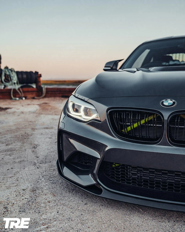 TRE - TRE Pre-preg Carbon Fibre Front Splitter for BMW M2 (2015-2018, F87)
