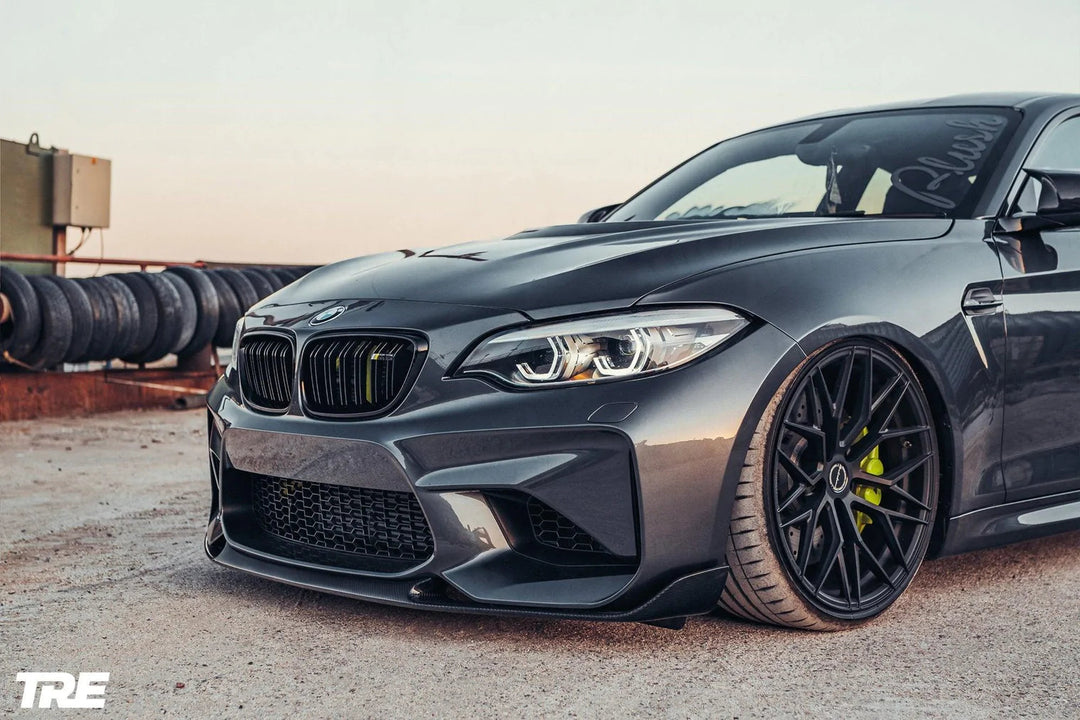 TRE - TRE Pre-preg Carbon Fibre Front Splitter for BMW M2 (2015-2018, F87)
