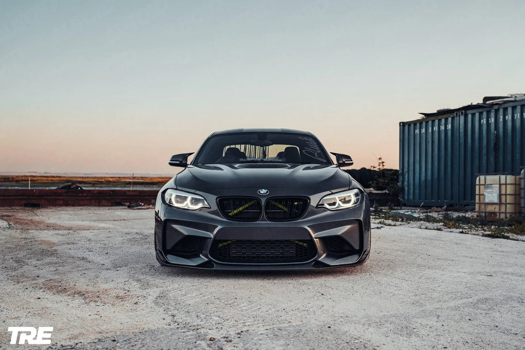 TRE - TRE Pre-preg Carbon Fibre Front Splitter for BMW M2 (2015-2018, F87)