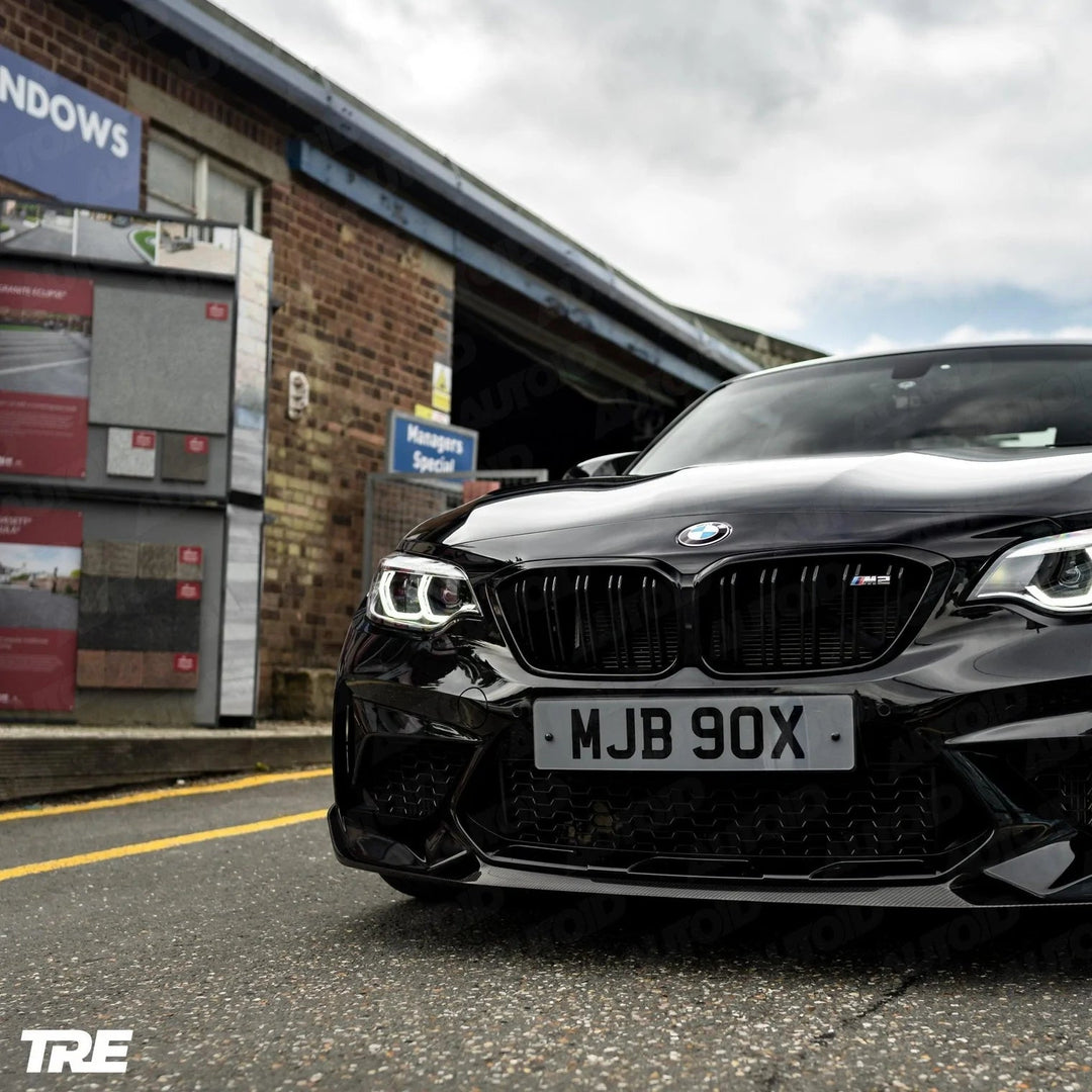 TRE - TRE Pre-preg Carbon Fibre Performance Front  Splitter for BMW M2 Competition (2018-2021, F87)
