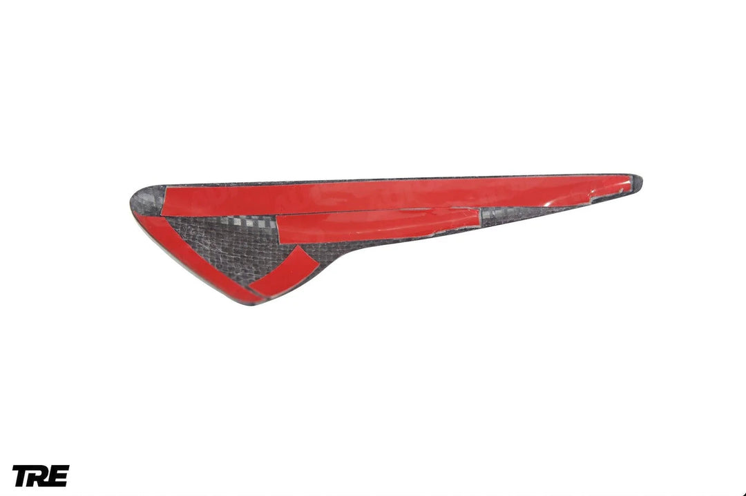 TRE - TRE Pre-Preg Carbon Fibre Side Fender Trims for Tesla Model 3 (2018+)