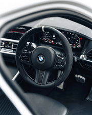 TRE - TRE Pre-Preg Carbon Fibre Steering Wheel Trim Accent for BMW M Sport Models (2018+, F40 F44 G20 G21 G42 G30)