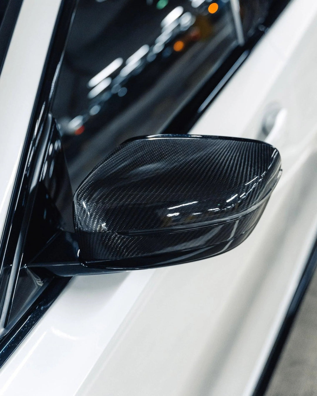 TRE - TRE Pre-preg Carbon Fibre Wing Mirror Covers for BMW (2018+, Gxx Chassis)