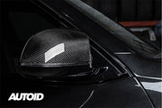 TRE - TRE Pre-preg Carbon Fibre Wing Mirror Covers for BMW X5M & X6M (2014-2019, F85 F86)