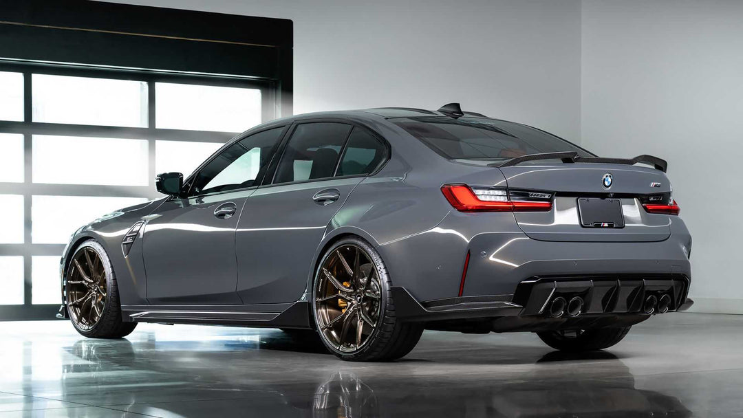 Vorsteiner VRS Aero Rear Diffuser Carbon Fiber PP 2x2 Glossy
