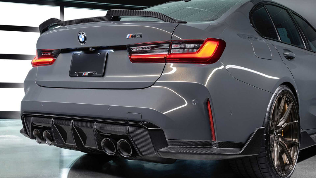 Vorsteiner VRS Aero Rear Diffuser Carbon Fiber PP 2x2 Glossy