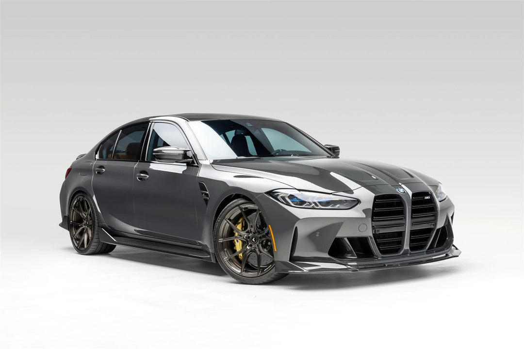 Vorsteiner VRS Aero Front Spoiler Carbon Fiber PP 2x2 Glossy ( Compatible to M3 & M4 )