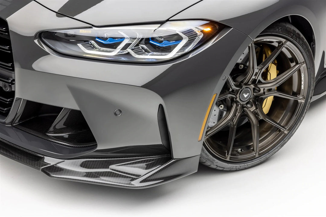 Vorsteiner VRS Aero Front Spoiler Carbon Fiber PP 2x2 Glossy ( Compatible to M3 & M4 )