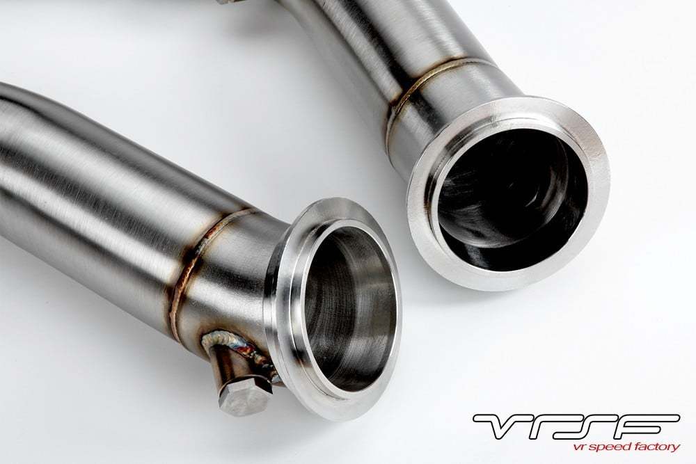 VRSF 3″ Cast Race Downpipes 15-19 BMW M3, M4 & M2 Competition S55 F80 F82 F87